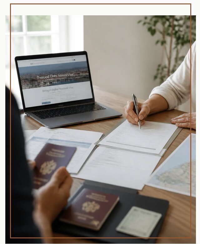 Оформление Digital Nomad и ВНЖ Португалии в Камне-на-Оби